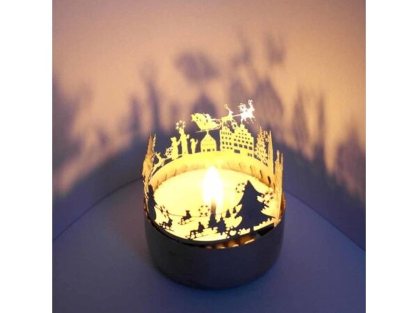 Weihnachtszeit 13gramm - Metallteelicht:
