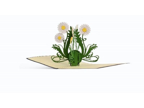 Klappkarte: Wildblumen