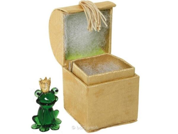 Wunschfrosch Luitpold aus Glas Wunschfrosch Luitpold aus Glas