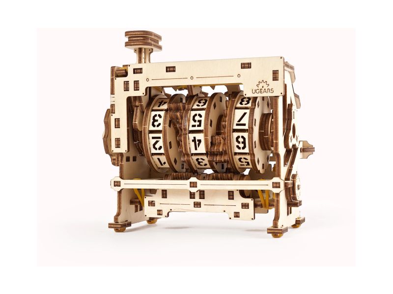 Ugears - 3D Holzbausatz mit Funktion: Zähler