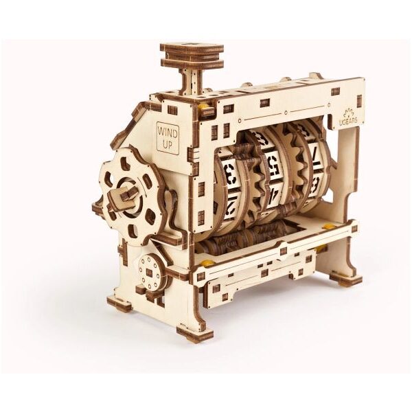 Ugears - 3D Holzbausatz mit Funktion: Zähler