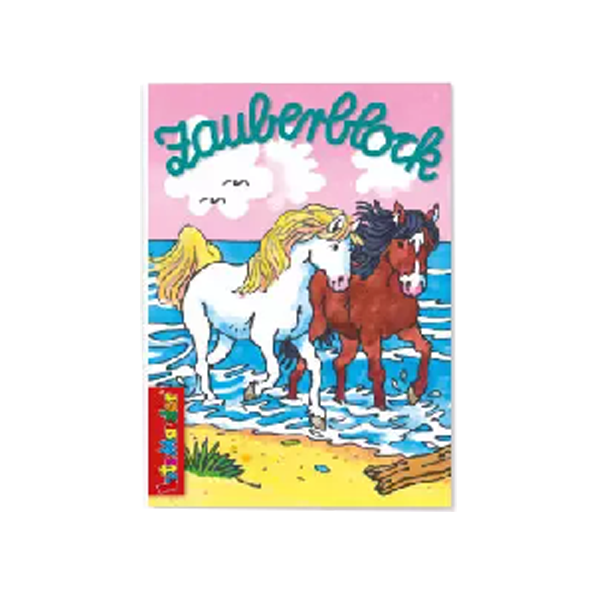 Zauberblock groß Feuerwehr, Pferde, Zoo und Piraten