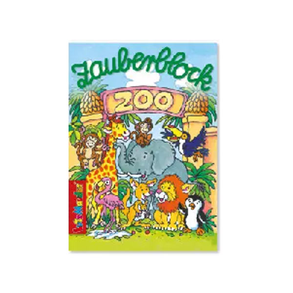 Zauberblock groß Feuerwehr, Pferde, Zoo und Piraten