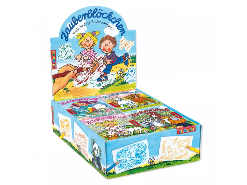 Zauberblock groß Meerjungfrauen, Ponys, Prinzessin und Waldtiere