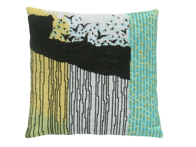 Kissen: Vögel oder was