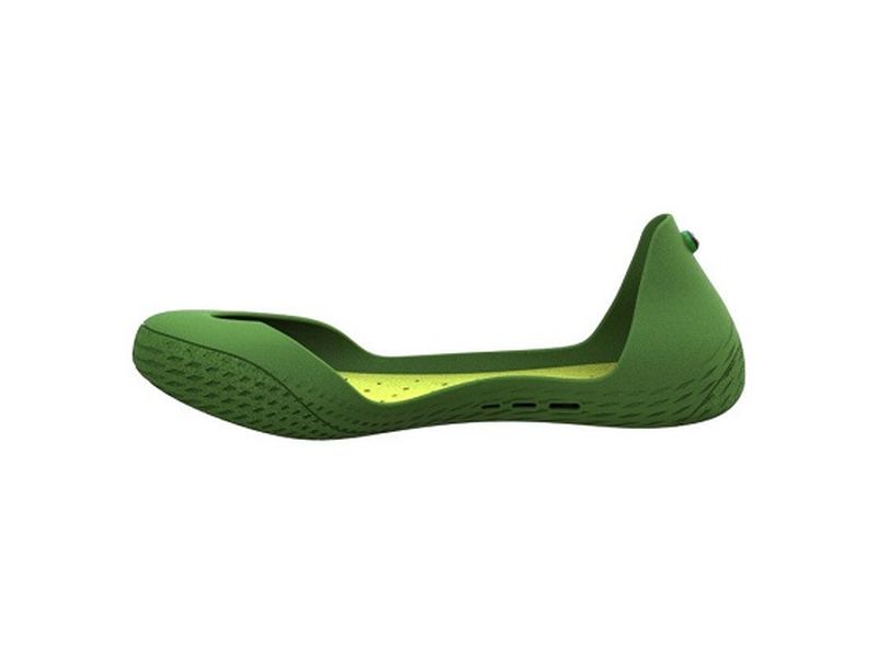 Kaktusgrün mit gelbgrüner Innensohle - Auslauffarbe