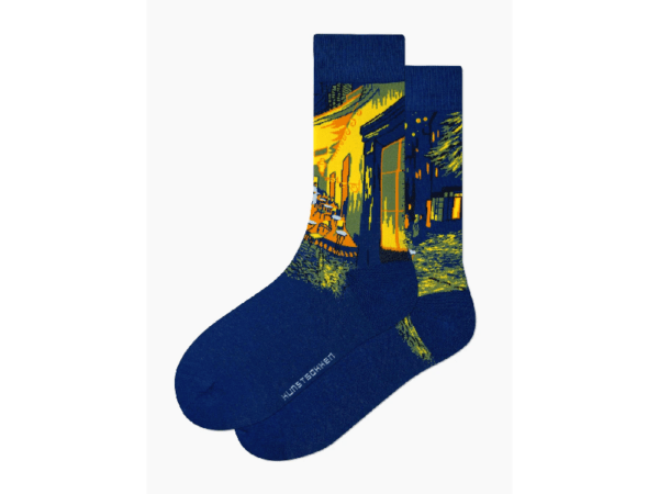 Cafeterass Vincent van Gogh: Caféterrasse bei Nacht