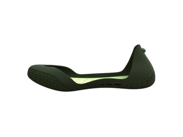 Dunkelgrün mit hellgrüner Innensohle - Auslauffarbe