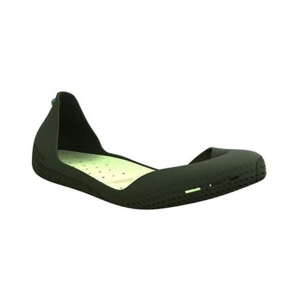 Dunkelgrün mit hellgrüner Innensohle - Auslauffarbe