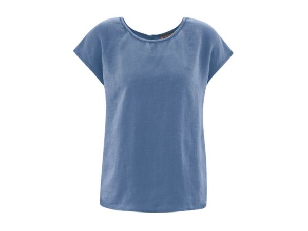 Klassische Hanfbluse