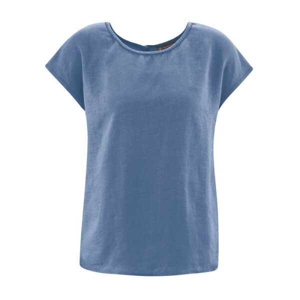Klassische Hanfbluse