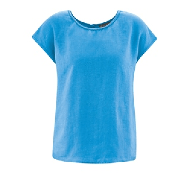 Klassische Hanfbluse