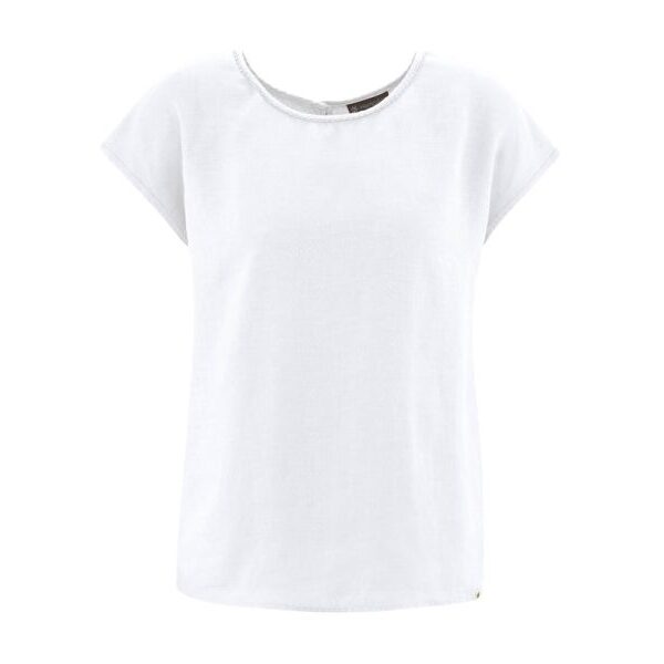 Klassische Hanfbluse