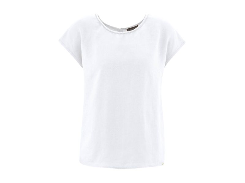 Klassische Hanfbluse