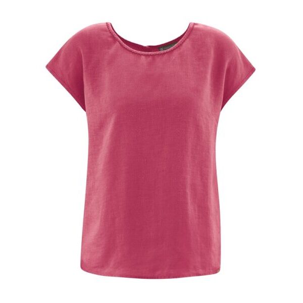 Klassische Hanfbluse