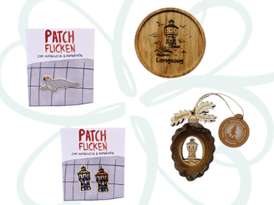 Schneekugel Langeooger Wasserturm