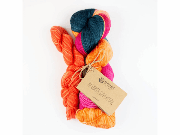Alegria - Sockenkit, handgefärbt - Trapeze Selected Yarns - Wolle: Alegria Sockenkit, handgefärbt Trapeze