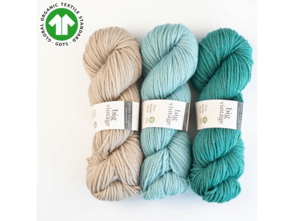 Big Vintage - 100% Wolle, Bio Gots zertifiziert - 100g,
