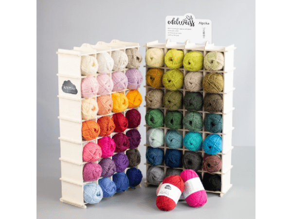 Edelweiss - Sockengarn mit 65% Schurwolle, 25% Polyamid, 10% Alpaka - 25g