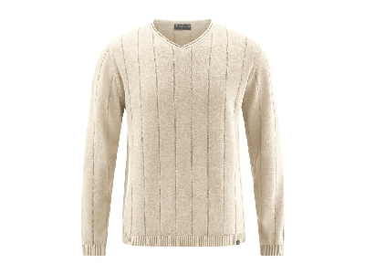 Gestreifter Strickpullover