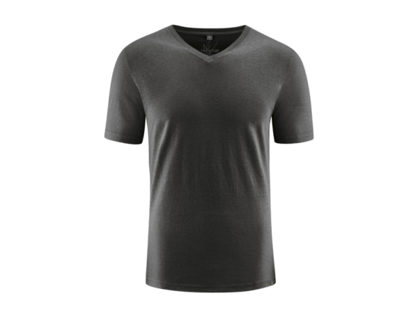 T-Shirt mit V-Kragen