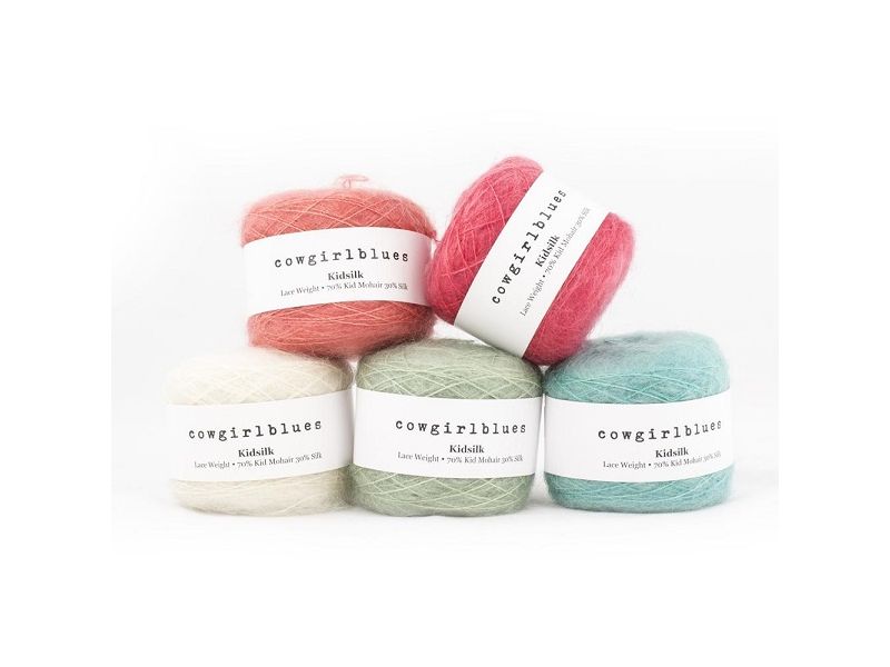 Kid Silk solids - Mohair 70%, Seide 30%, handgefärbt - 25g