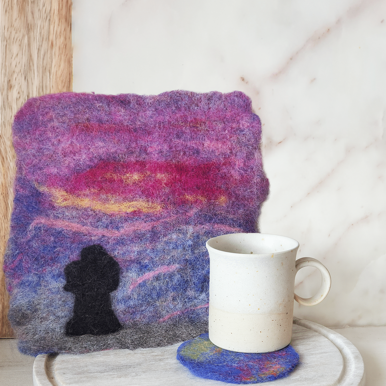 Wolle - gelegt & gefilzt!