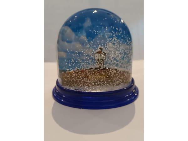 Schneekugel Langeooger Wasserturm