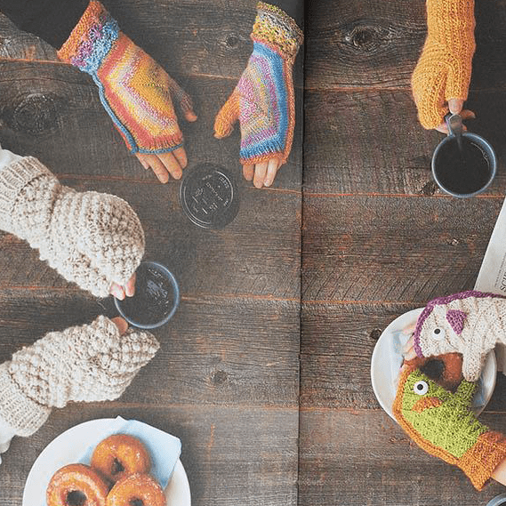 Auf die Hände - fertig - los! Japanische Handschuhe stricken