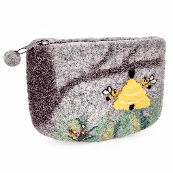 Filzbeutel: Bienenbaum