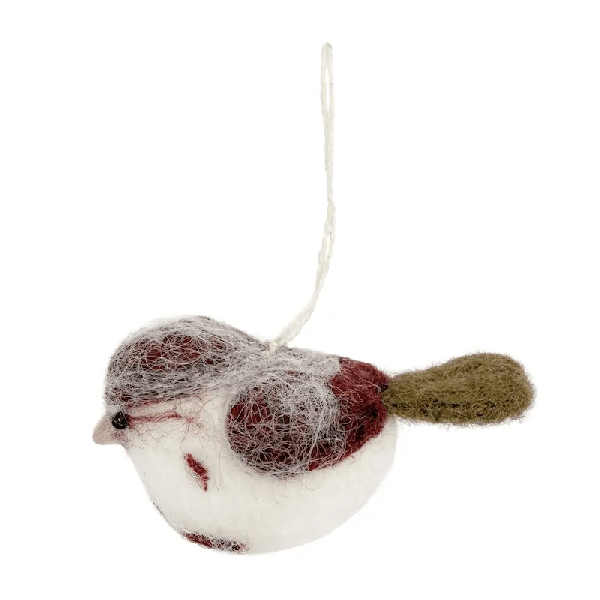 Filzanhänger: Vogel Waldi