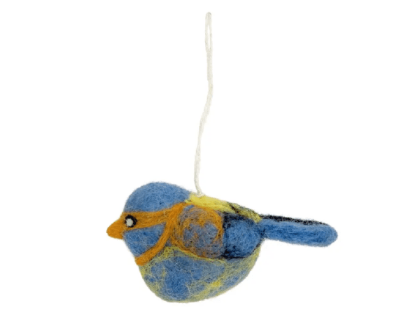 Filzanhänger: Vogel Sunny