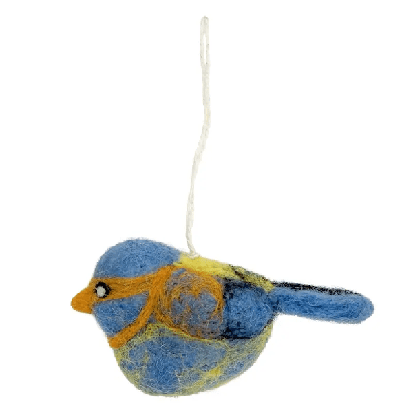 Filzanhänger: Vogel Sunny