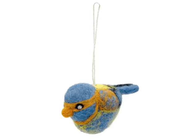 Filzanhänger: Vogel Sunny