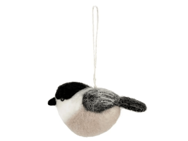 Filzanhänger: Vogel Rosi