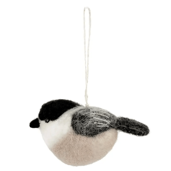 Filzanhänger: Vogel Rosi