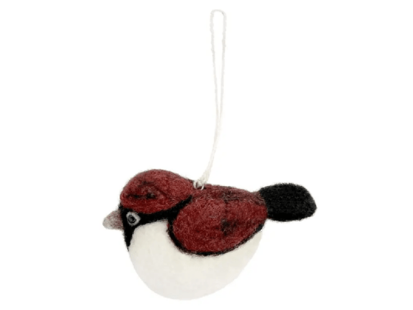 Filzanhänger: Vogel Fanni