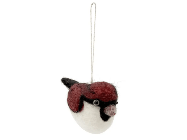 Filzanhänger: Vogel Fanni