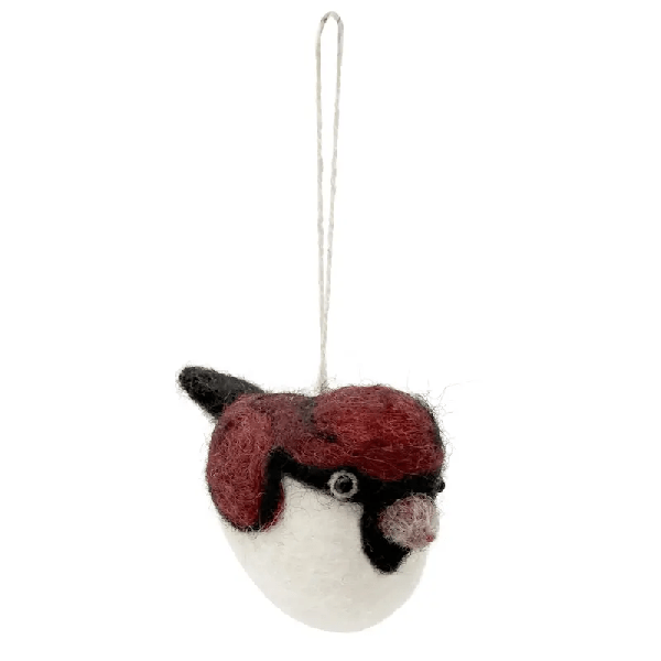 Filzanhänger: Vogel Fanni