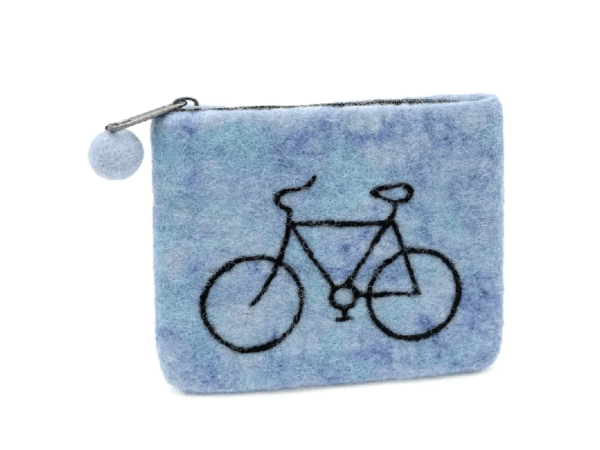 Filzbeutel: Fahrrad