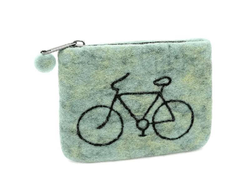 Filzbeutel: Fahrrad