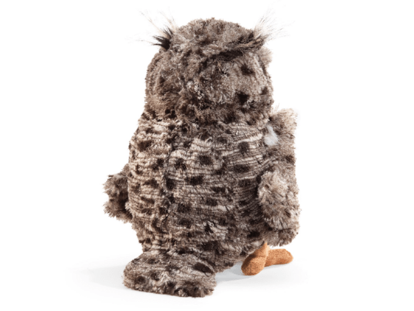 Handpuppe: weiße Eule