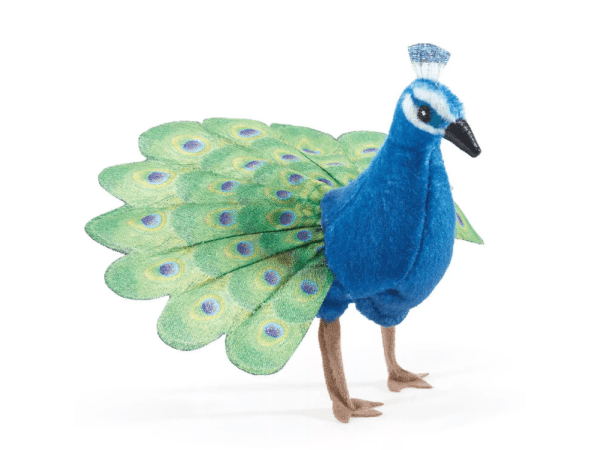 Fingerpuppe: Pfau