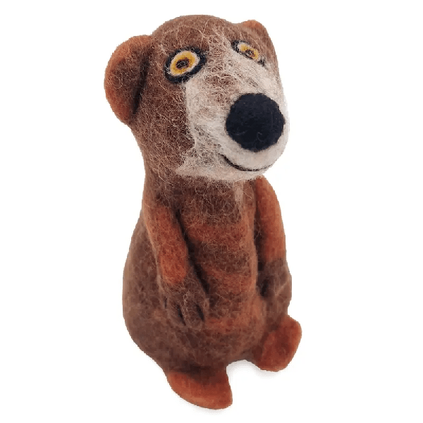 Eierwärmer: Erdmännchen - braun Eierwärmer: Erdmännchen braun