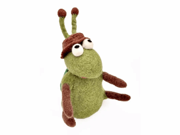 Eierwärmer: Grashüpfer Eierwärmer: Grashüpfer