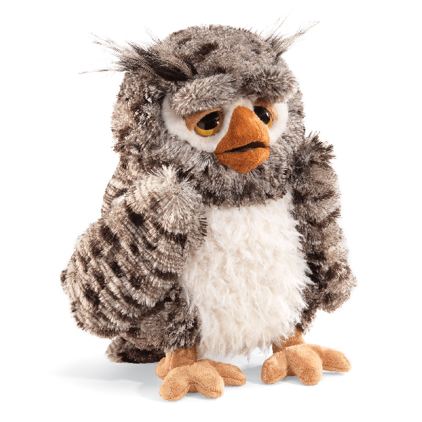 Handpuppe: weiße Eule