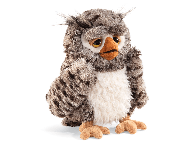 Handpuppe: weiße Eule