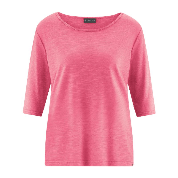 HempAge - Halbarm T Shirt hibiskus, XS