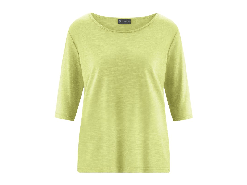 HempAge - Halbarm T Shirt lind, XS