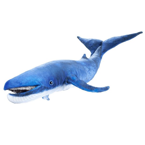 Handpuppe: Blauwal